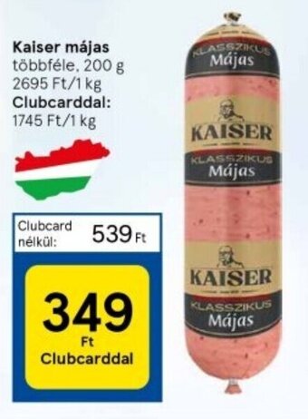Tesco Kaiser májas 200 g ajánlat