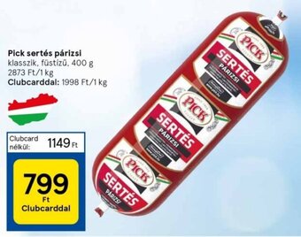 Tesco Pick sertés párizsi 400 g ajánlat