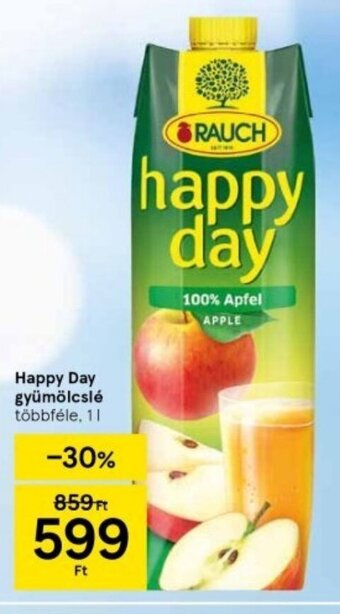 Tesco Happy Day gyümölcslé 1 l ajánlat