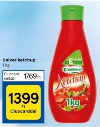 Tesco Univer ketchup 1 kg ajánlat