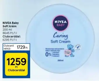 Tesco NIVEA Baby Soft krém 200 ml ajánlat