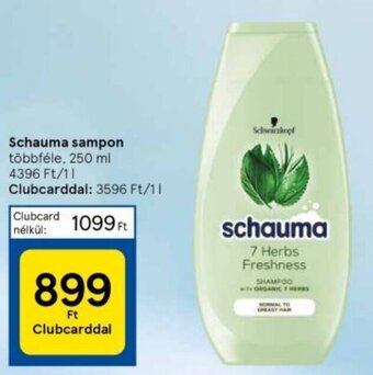 Tesco Schauma sampon 250 ml ajánlat