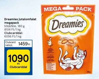 Dreamies jutalomfalat megapack 180 g