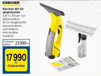 Tesco Kärcher WV 50 ablaktisztító 1 db ajánlat