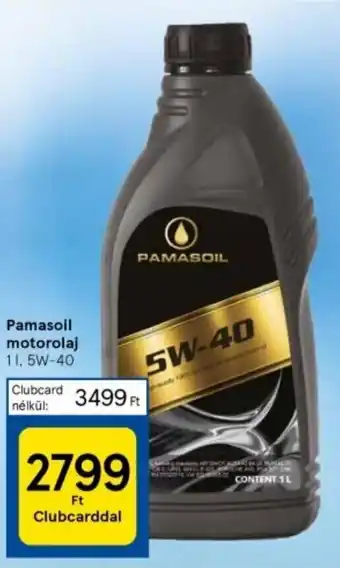 Tesco Pamasoil motorolaj 1 l ajánlat
