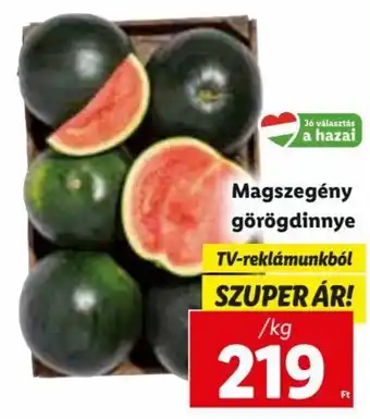 Lidl Magszegény görögdinnye 1 kg ajánlat