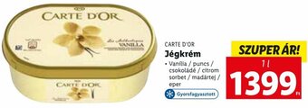 Lidl CARTE D'OR Jégkrém 1 l ajánlat