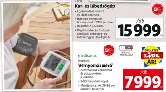 medisana Vérnyomásmérő 1 db