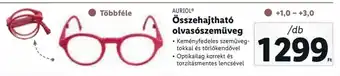 Lidl AURIOL Összehajtható olvasószemüveg 1 db ajánlat