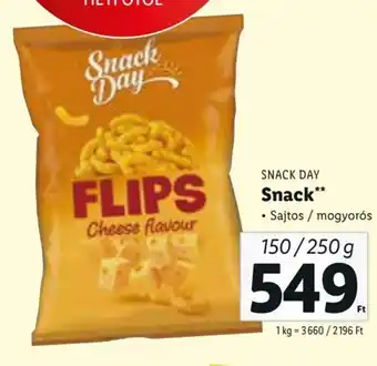 Lidl SNACK DAY Snack 150 / 250 g ajánlat