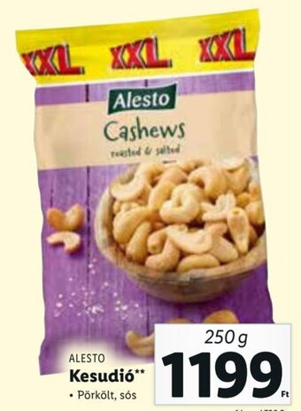Lidl ALESTO Kesudió 250 g ajánlat
