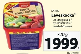 Lidl KANIA Leveskocka 720 g ajánlat