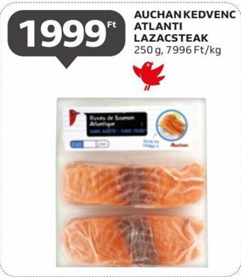 Auchan AUCHAN KEDVENC ATLANTI LAZACSTEAK 250 g ajánlat