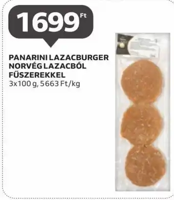 PANARINI LAZACBURGER NORVÉG LAZACBÓL FŰSZEREKKEL 3 x 100 g