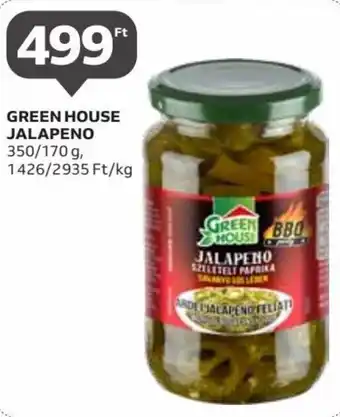 GREEN HOUSE JALAPENO 350 / 170 g