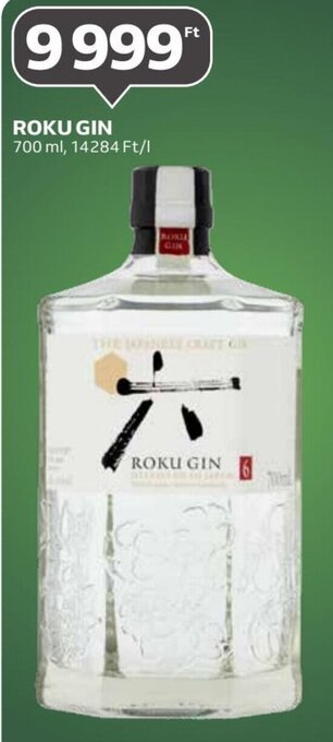 Auchan ROKU GIN 700 ml ajánlat