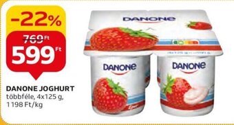 Auchan DANONE JOGHURT 4 x 125 g ajánlat