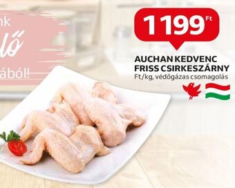 Auchan AUCHAN KEDVENC FRISS CSIRKESZÁRNY 1 kg ajánlat