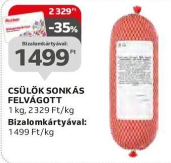 Auchan CSÜLÖK SONKÁS FELVÁGOTT 1 kg ajánlat