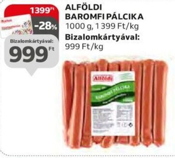 ALFÖLDI BAROMFI PÁLCIKA 1000 g