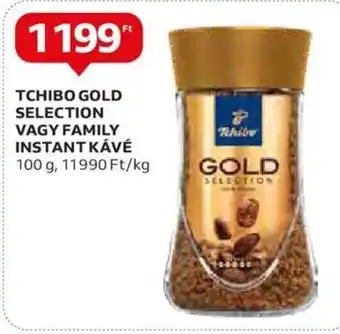 Auchan TCHIBO GOLD SELECTION VAGY FAMILY INSTANT KÁVÉ 100 g ajánlat