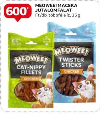 Auchan MEOWEE! MACSKA JUTALOMFALAT 35 g ajánlat