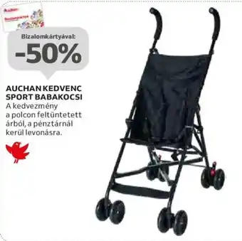 Auchan AUCHAN KEDVENC SPORT BABAKOCSI ajánlat