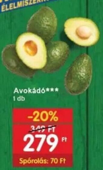 Spar Avokádó 1 db ajánlat