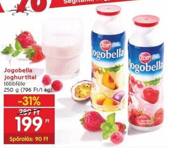Spar Jogobella joghurtital 250 g ajánlat