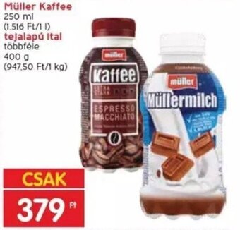 Spar Müller Kaffee stb. 250 ml / 400 g ajánlat