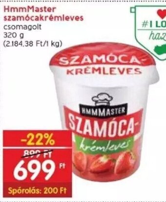 Spar HmmMaster szamócakrémleves 320 g ajánlat