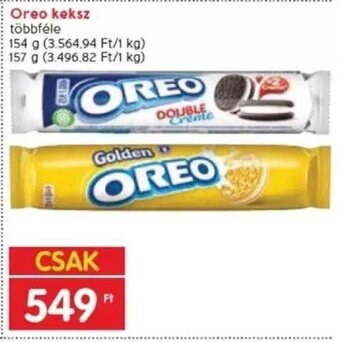 Spar Oreo keksz 154 / 157 g ajánlat