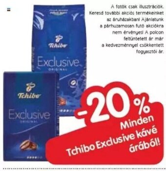 Spar Minden Tchibo Exclusive kávé árából! ajánlat