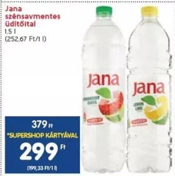 Spar Jana szénsavmentes üdítőital 1,5 l ajánlat