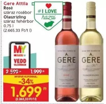 Spar Gere Attila 0,75 l ajánlat