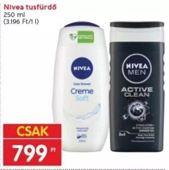 Spar Nivea tusfürdő 250 ml ajánlat