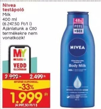 Nivea testápoló 400 ml