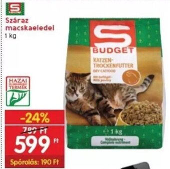 Spar Száraz macskaeledel 1 kg ajánlat