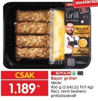 Spar SPAR Bajor griller 450 g ajánlat