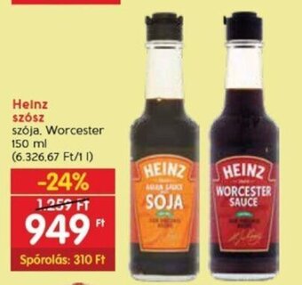 Spar Heinz szósz 150 ml ajánlat