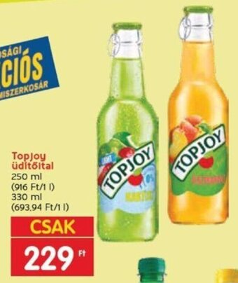 Spar Topjoy üdítőital 250 ml ajánlat