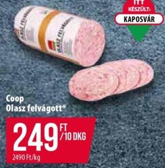 Coop Coop Olasz felvágott 10 dkg ajánlat
