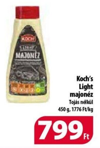Coop Koch's Light majonéz 450 g ajánlat