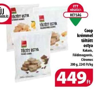 Coop Coop krémmel töltött ostya 200 g ajánlat