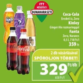 Coop Coca-Cola stb. 0,5 l ajánlat