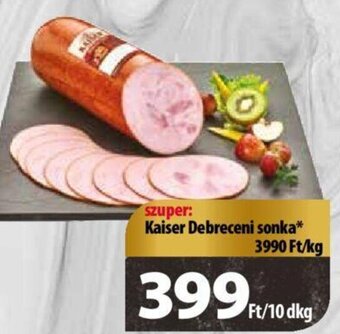 Coop Kaiser Debreceni sonka 10 dkg ajánlat