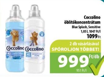 Coop Coccolino öblítőkoncentrátum 1,05 l ajánlat