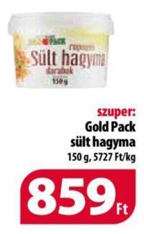 Coop Gold Pack sült hagyma 150 g ajánlat