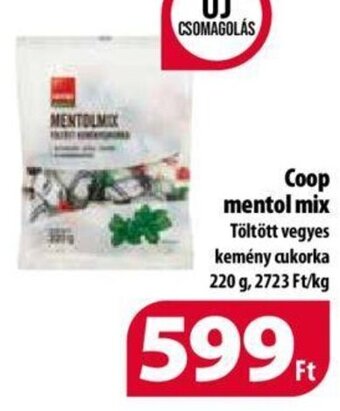 Coop Coop mentol mix 220 g ajánlat