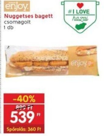 Interspar Nuggetses bagett 1 db ajánlat